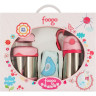 Набор детских термосов THERMOS FOOGO B3000+BS535 PK 0,6 л, розовый 303196